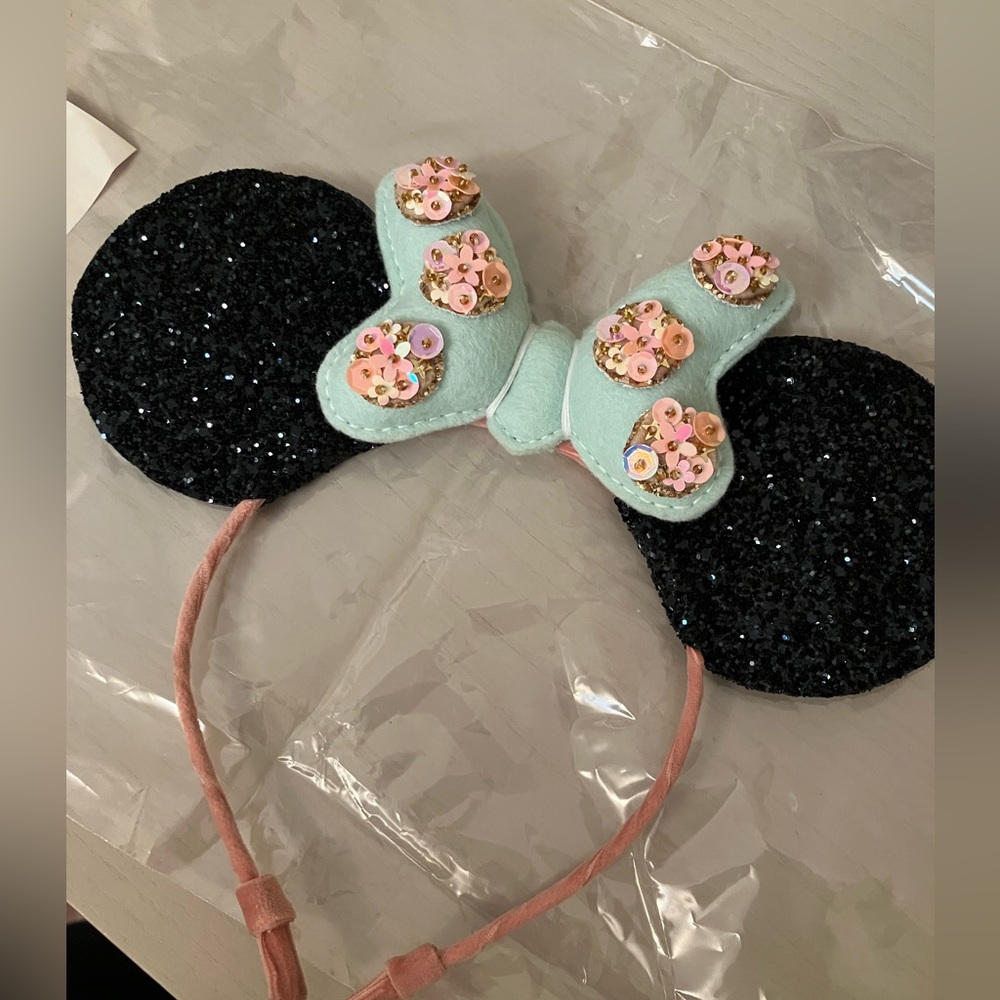 Rolly Polly Boutique Blue Sequin Mouse Ears
